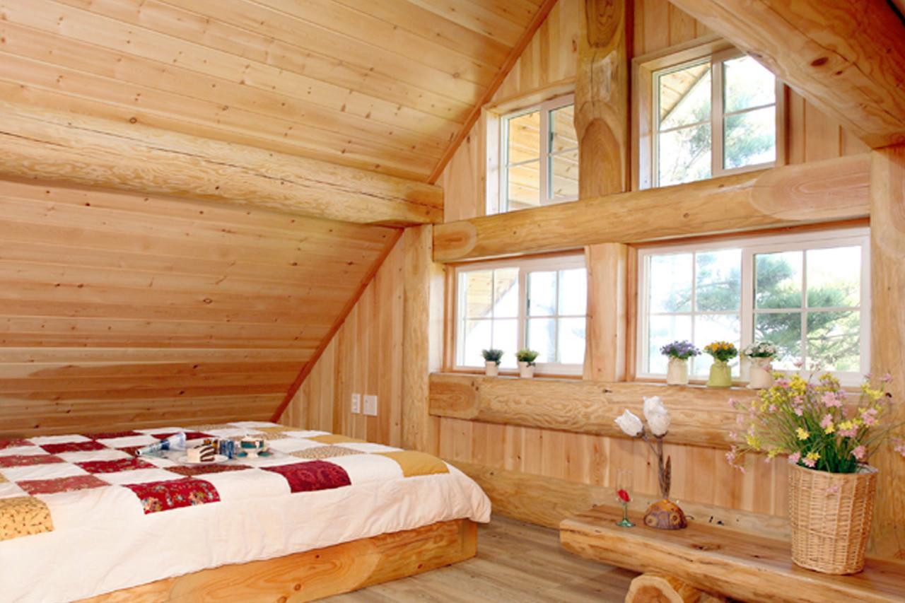 Jeju Bille Log Pension Seogwipo Extérieur photo